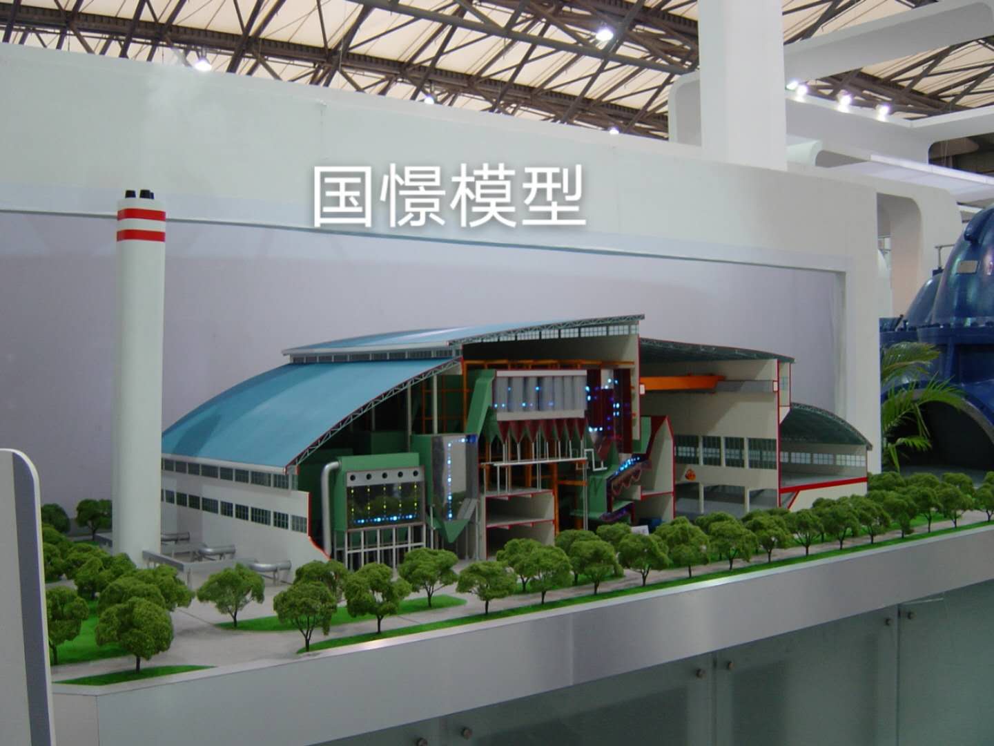 兴安县工业模型